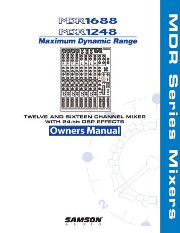 samson 3760 user manual