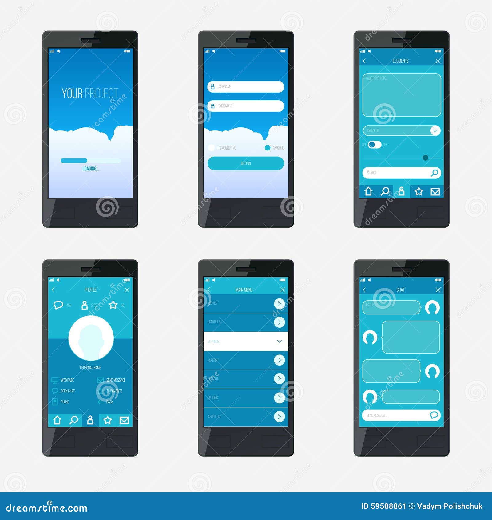 mobile application design