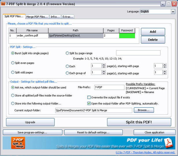 merge pdf desktop software freeware