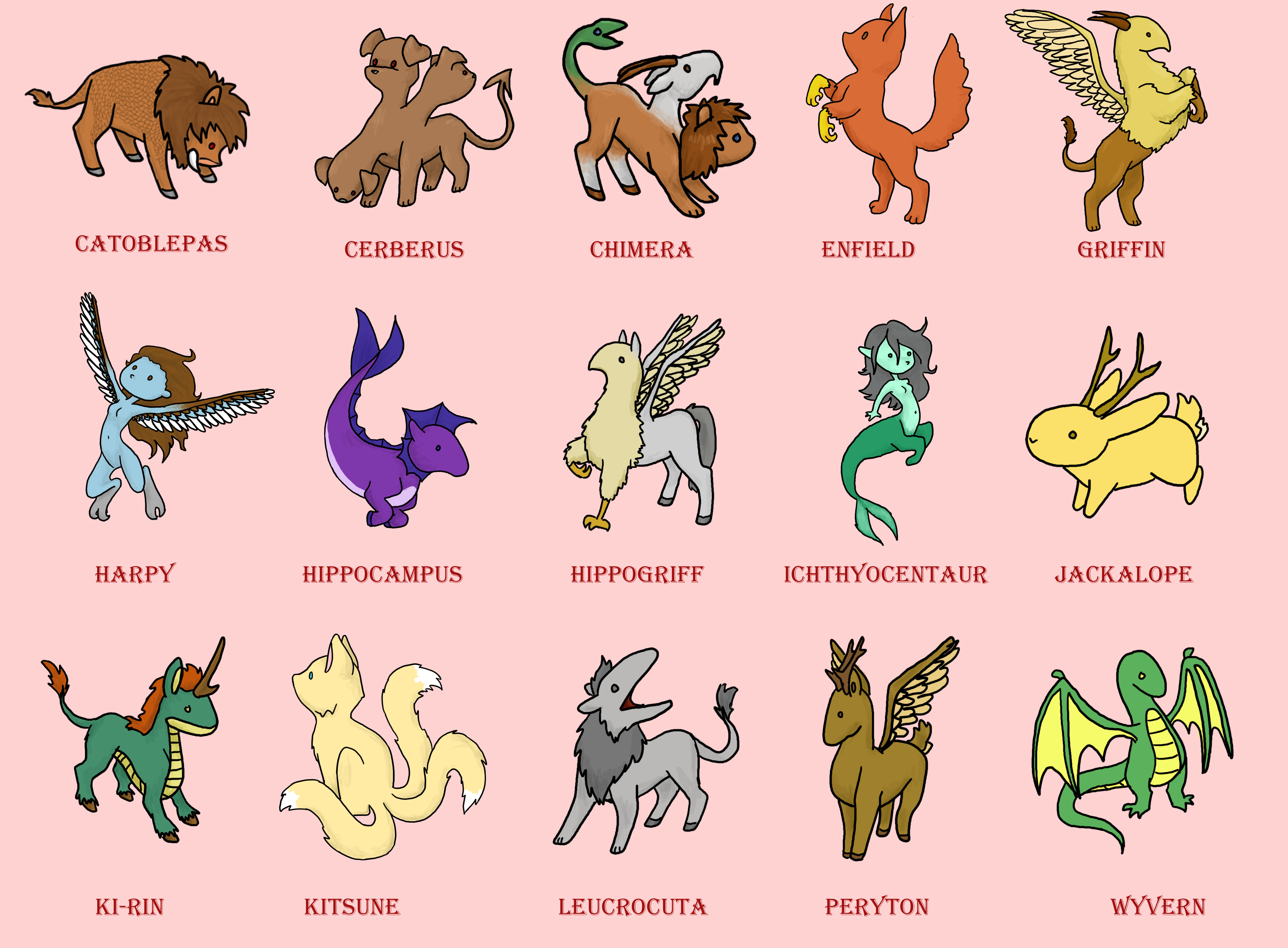 mythical creatures guide