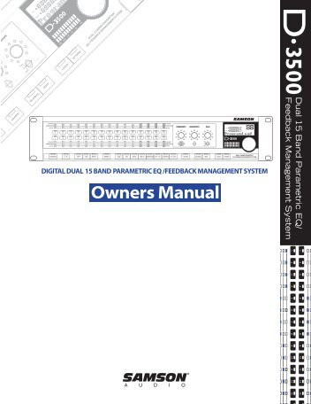 samson 3760 user manual
