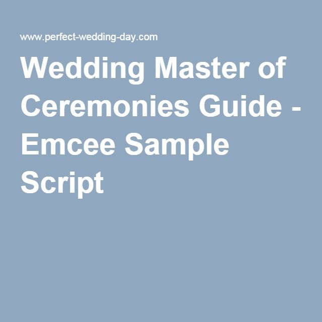 sample emcee script for wedding reception tagalog