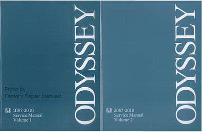 odyssey 2010 manual
