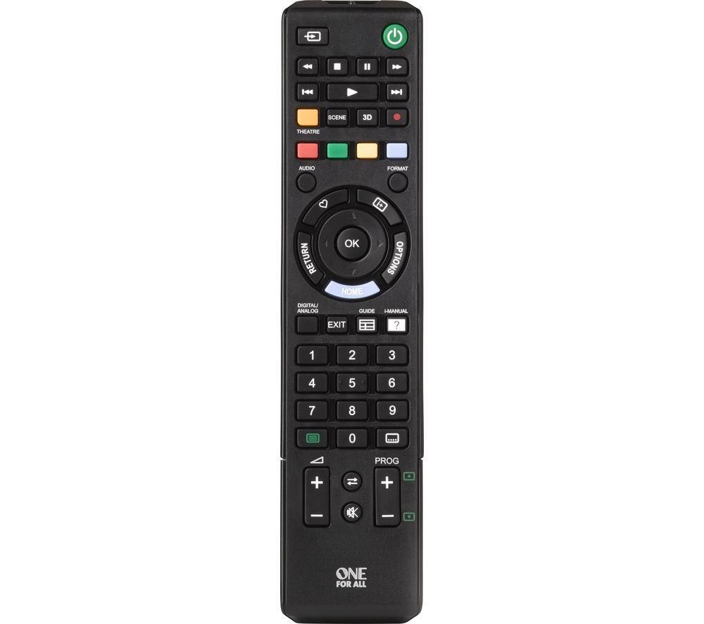 sony tv remote manual