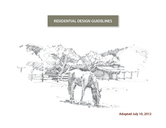 residential design guide
