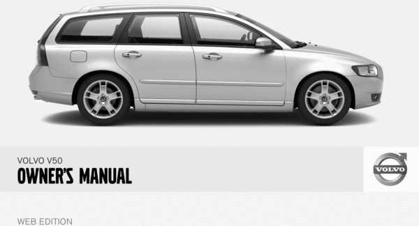volvo v50 owners manual